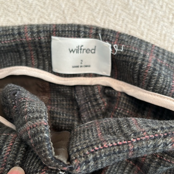 Wilfred Plaid Cropped Pants - Picture 3 of 3